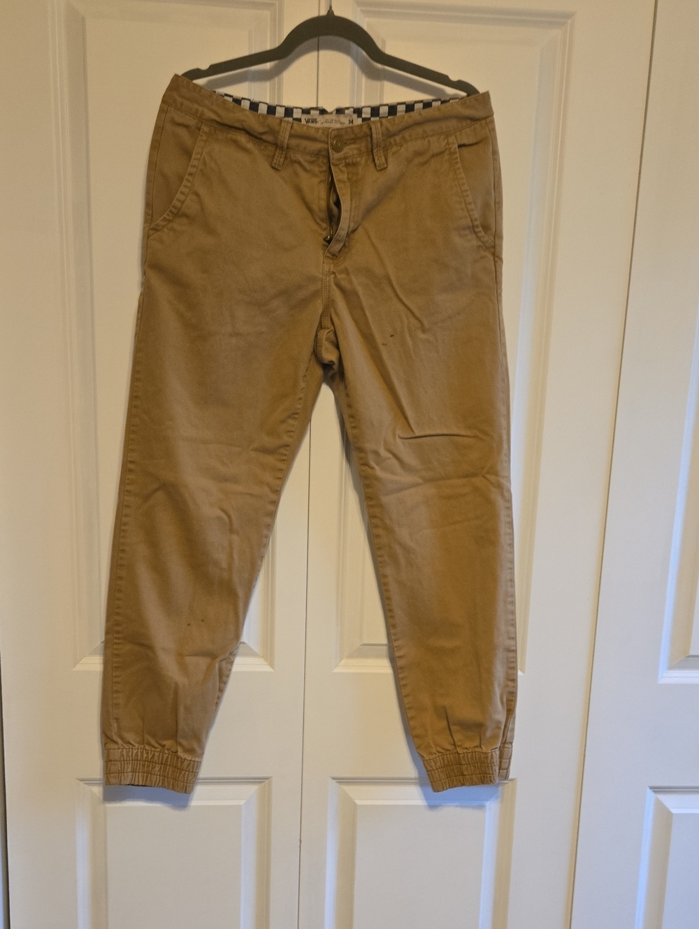 Vans Men's Tan Chino Joggers